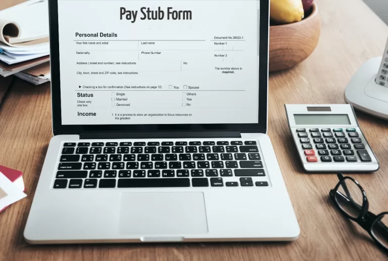 Paystub Form