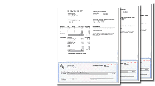 paystub template